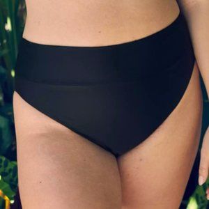 Aerie High Cut Cheeky Bikini Bottom Never Worn